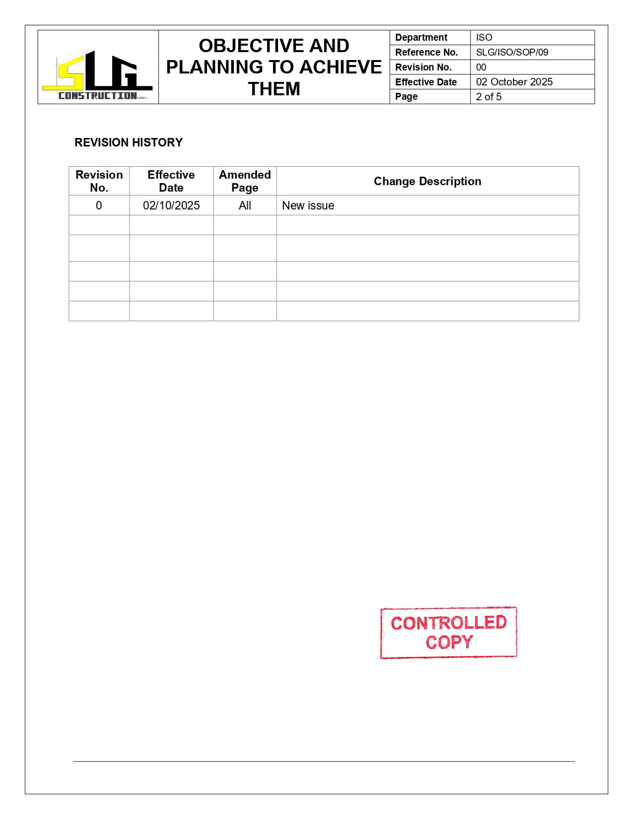 SLG-PRO-SOP Page 2